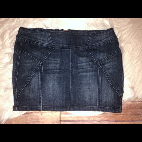 jessica simpson denim skirt